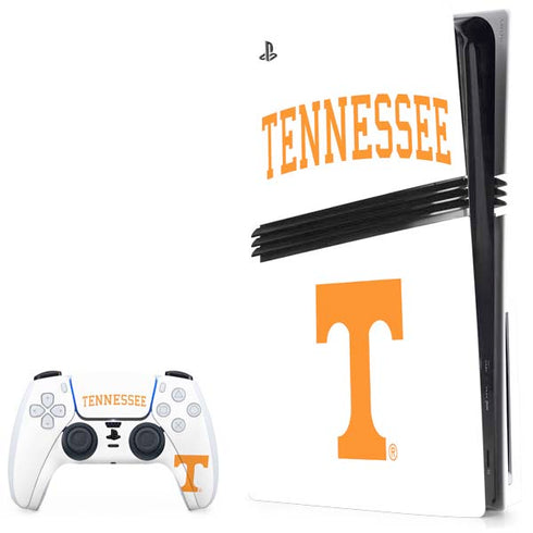 University of Tennessee-Knoxville Collegiate Text PlayStation PS5 Skins